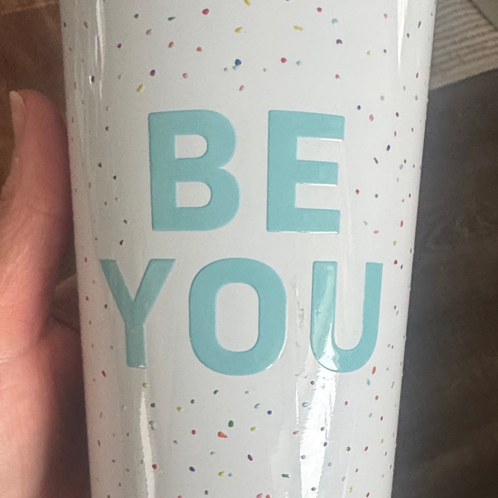 Caribou Coffee 20 oz RAINBOW PRIDE BE YOU Stainless Tumbler RARE - Picture 5 of 6